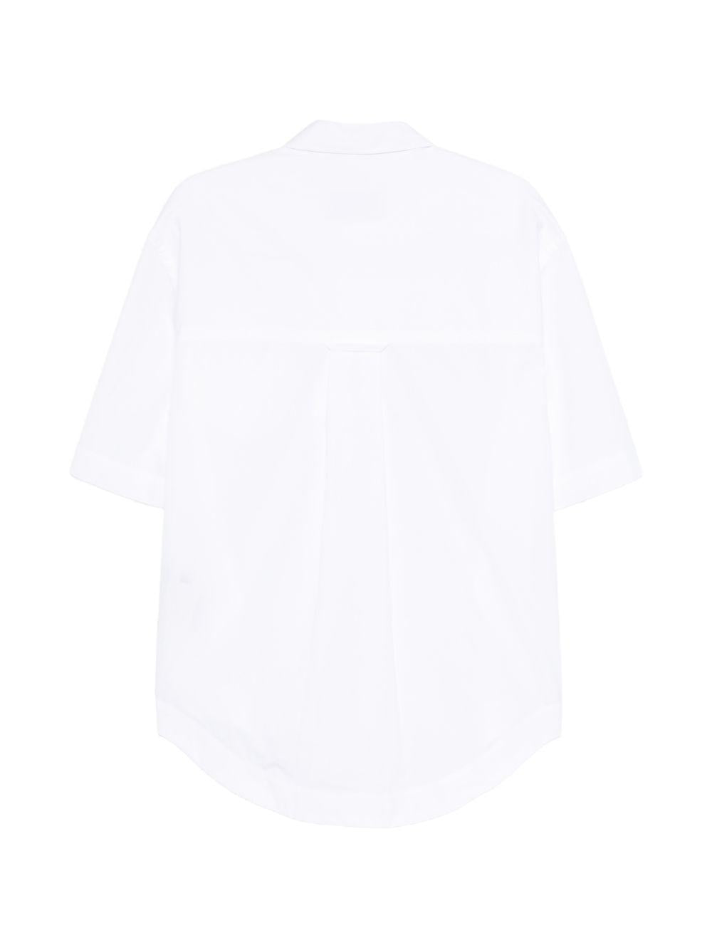 Camicia lunga Ami de Coeur in bianco Ami Paris - donna 