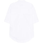 Camicia lunga Ami de Coeur in bianco Ami Paris - donna 