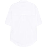 Camicia lunga Ami de Coeur in bianco Ami Paris - donna 
