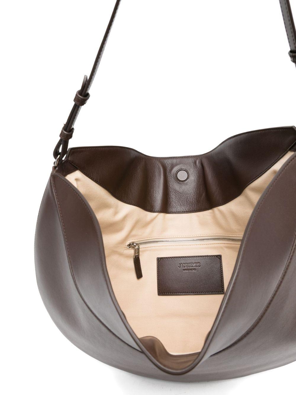 Borsa le sac ovalo in marrone Jacquemus - donna 