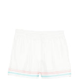 Pantaloncini con finiture a righe in bianco Casablanca - donna 