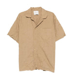 T-shirt con taschino in beige Gongdid design - uomo 