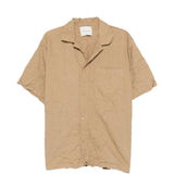 T-shirt con taschino in beige Gongdid design - uomo 