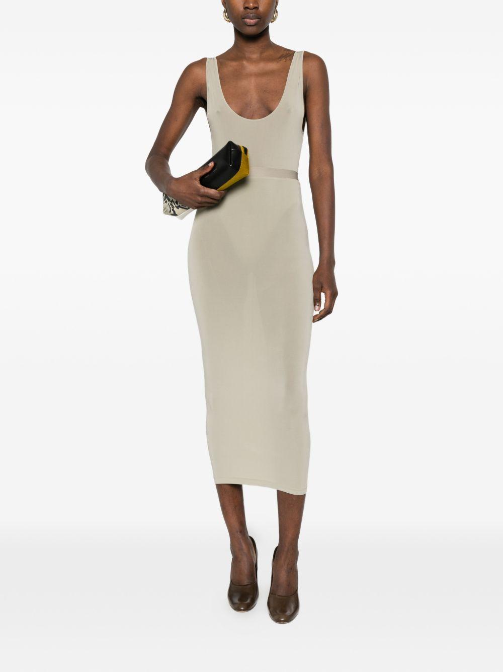 Gonna semi trasparente in verde Wardrobe.Nyc - donna 