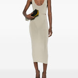 Gonna semi trasparente in verde Wardrobe.Nyc - donna 