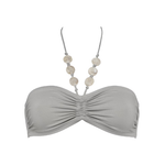 Top bikini Lana argento Glamour 