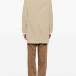 Cappotto con bottoni Lemon in beige Aspesi - uomo 