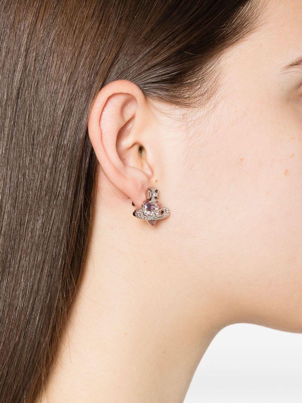 Orecchini New Diamante Heart in rosa 