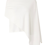 T-shirt con dettaglio a foulard in bianco Magda butrym - donna 