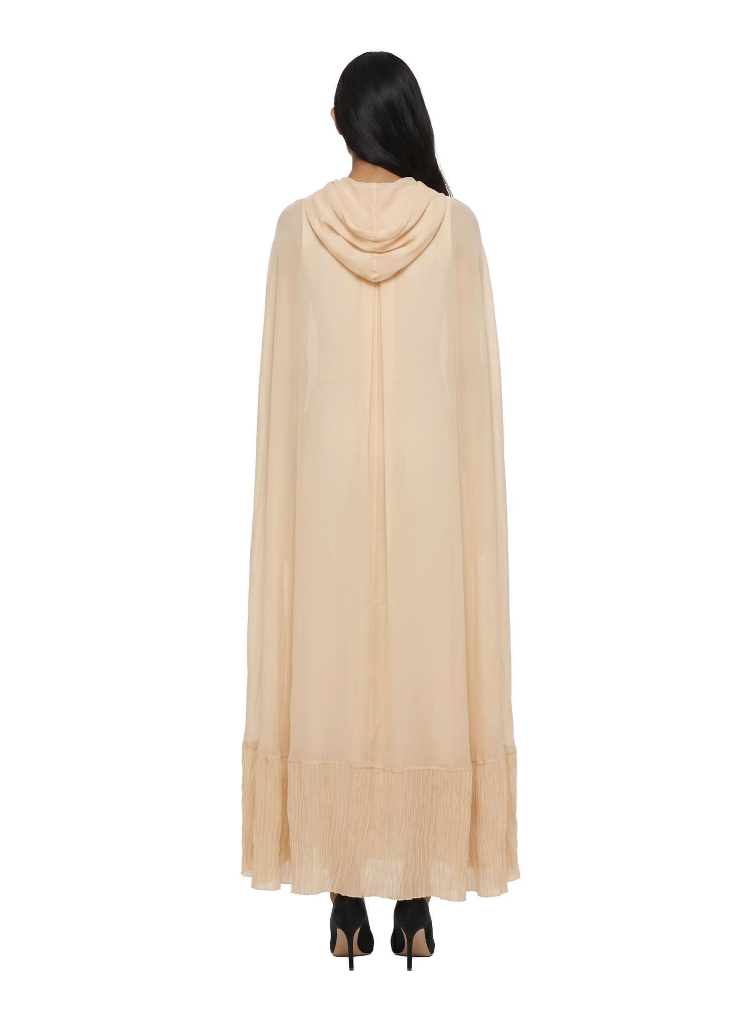 Top lungo con cappuccio in beige Blumarine - donna 