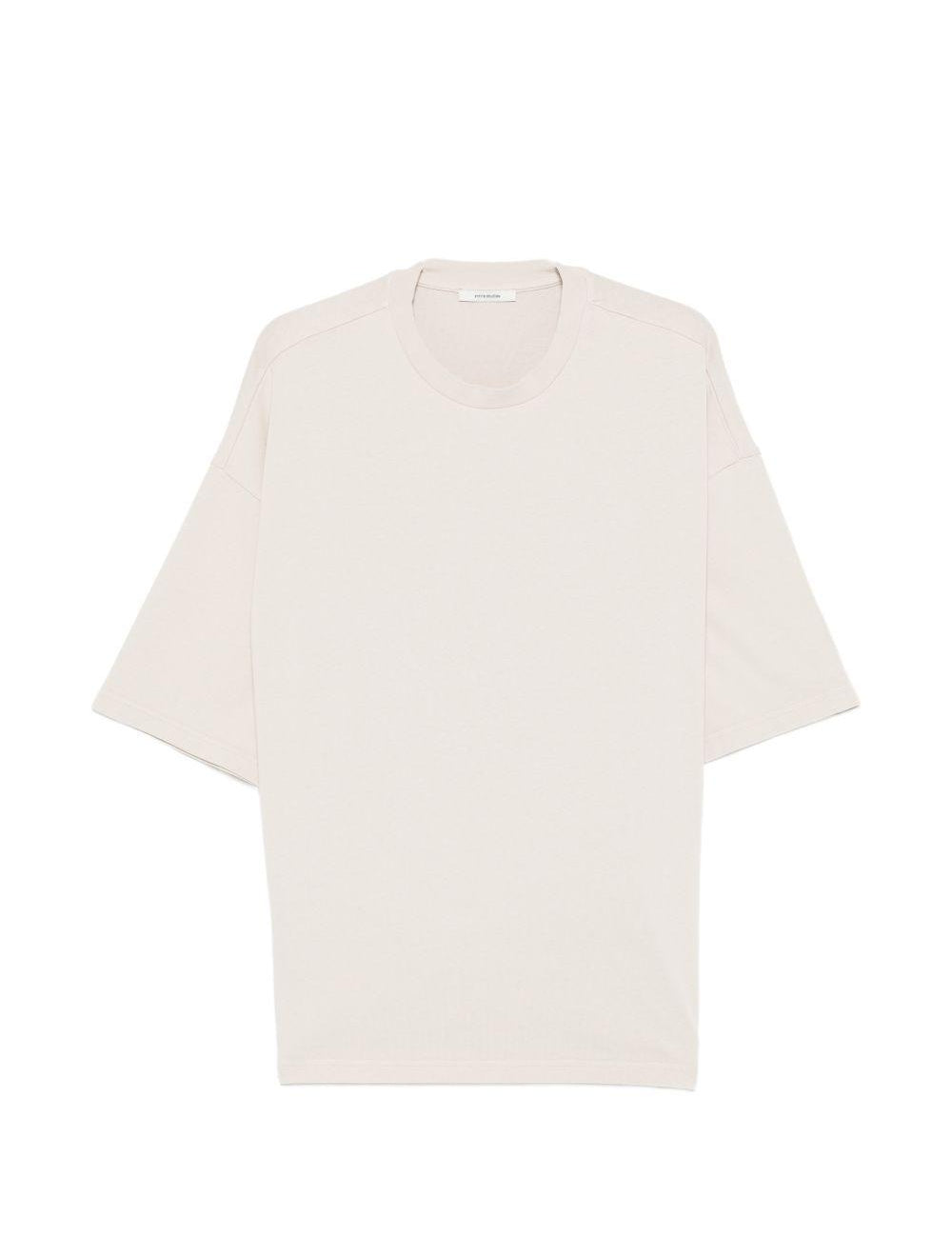 T-shirt squadrata in bianco Entire studios - unisex 