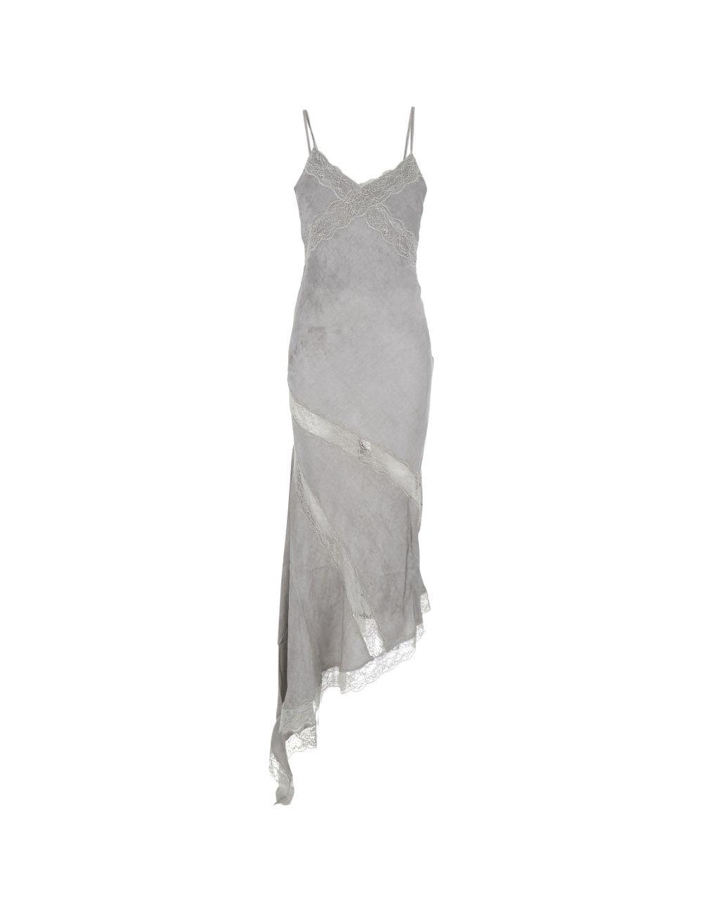 Abito Rosetta asimmetrico in grigio The Andamane - donna 