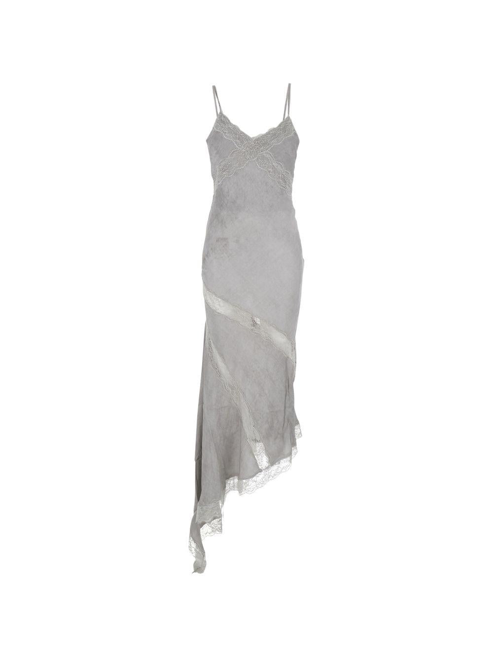 Abito Rosetta asimmetrico in grigio The Andamane - donna 