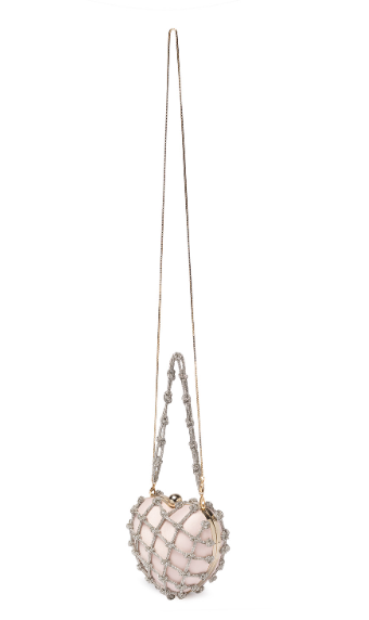 Borsa con cristalli cupido nodi in rosa Rosantica - donna 