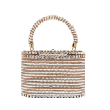 Borsa con cristalli Holli Libellula in oro rosa Rosantica - donna 