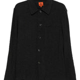 Camicia testurizzata  in nero Barena venezia - uomo 