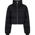 Giacca cyclopic crop in nero Rick Owens x Moncler - unisex<BR/><BR/> 