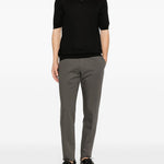 Pantaloni chino con passanti per cintura in grigio Zegna - uomo 