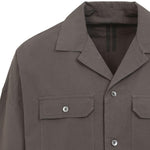 Camicia con tasche in grigio Rick owens drkshdw - uomo 