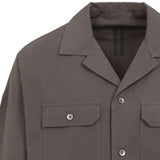 Camicia con tasche in grigio Rick owens drkshdw - uomo 