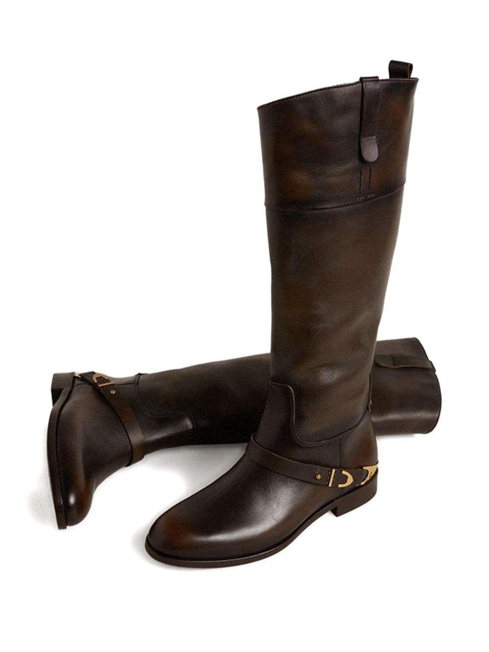 Stivali Charlie in marrone Golden goose - donna 