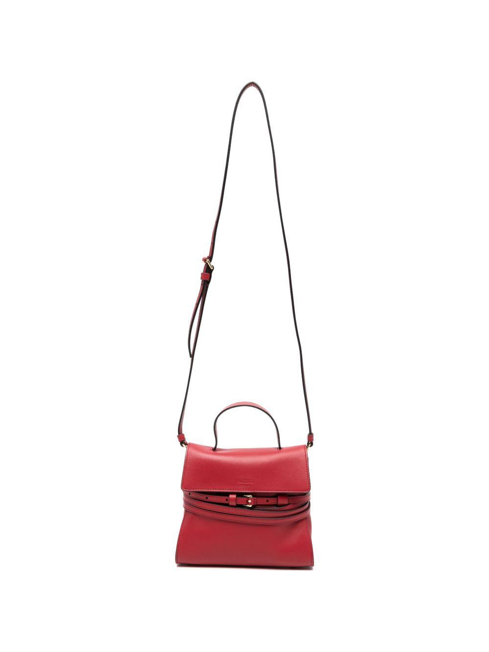 Borsa a mano tie-me mini in rosso Moschino - donna 
