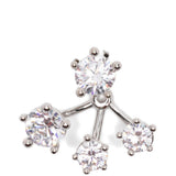 Orecchini Costellazione in argento Panconesi - unisex 