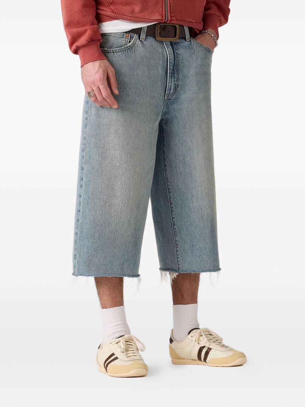 Shorts 478™ Baggy Capri con frange in blu Levi's - uomo 
