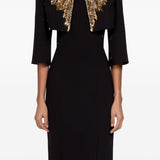 Blazer crop dexy in nero Jenny packham - donna 