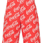 Bermuda Coca-Cola con stampa in rosso - uomo 