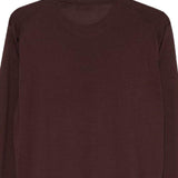 T-shirt a maniche lunghe rowland in marrone John smedley - uomo 
