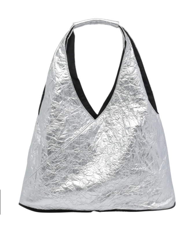 Borsa classic japanese in argento Mm6 maison margiela - donna 