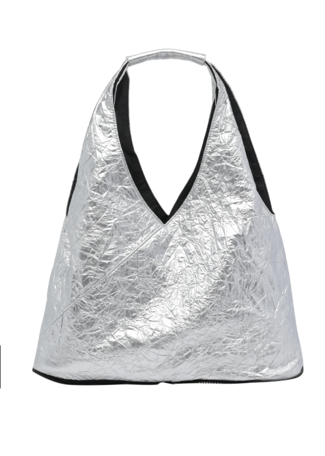 Borsa classic japanese in argento Mm6 maison margiela - donna 