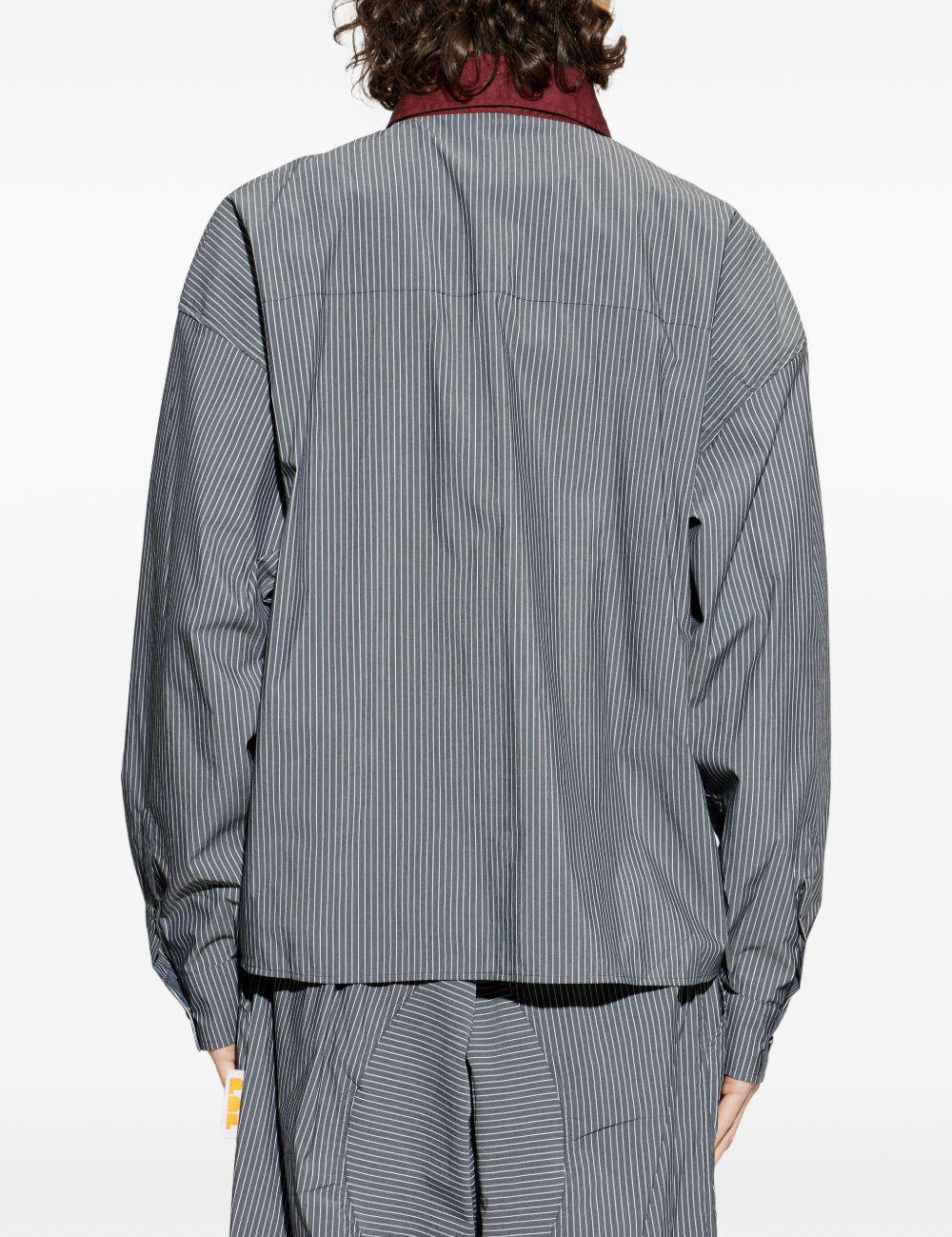 Polo con stampa in grigio e bianco Pdf - uomo 