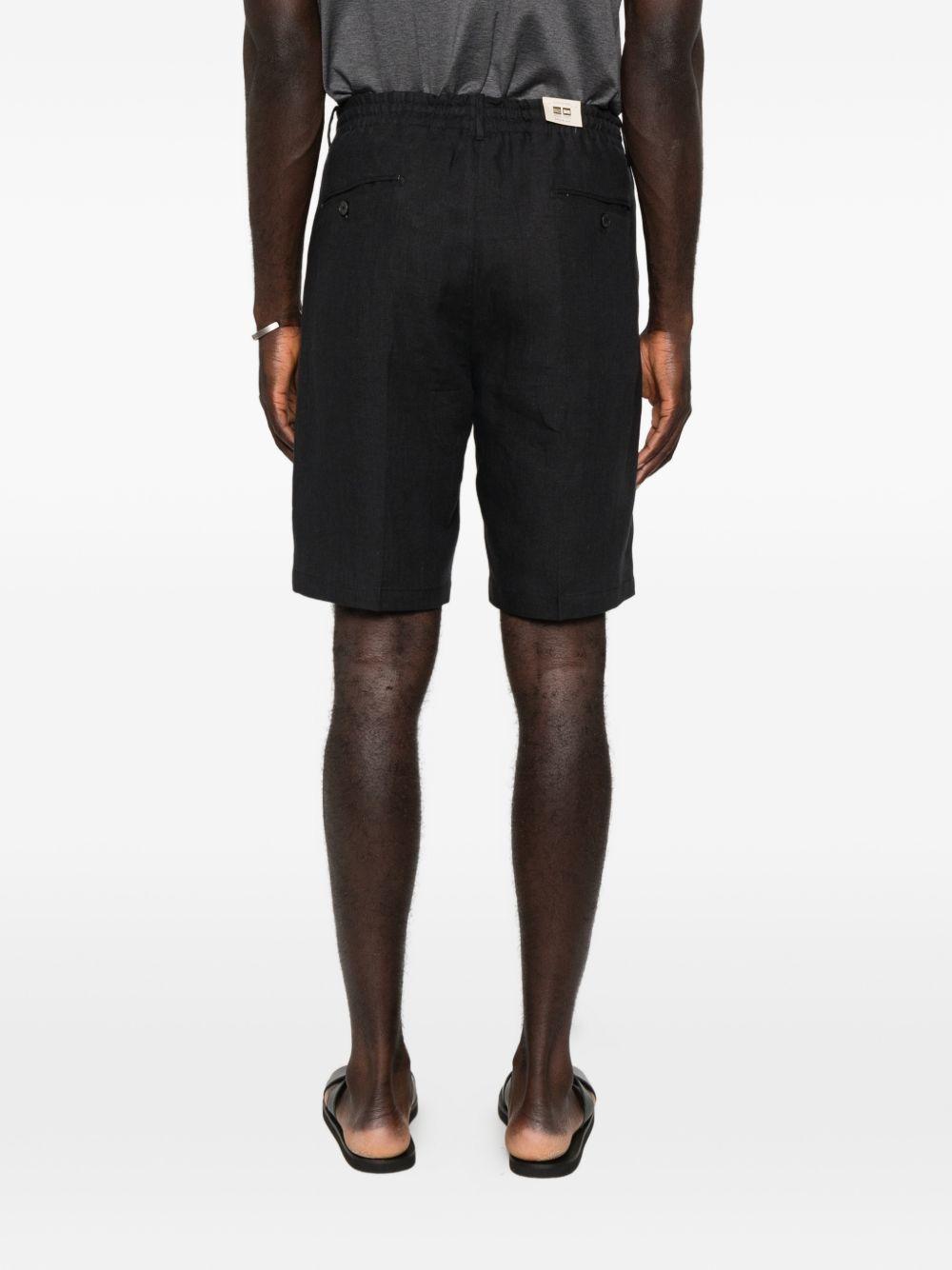 Pantaloncini chino a pieghe in nero Briglia 1949 - uomo 