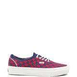 Sneakers LX Authentic 44 EK Punk Check in rosso e blu Vans - unisex 