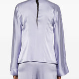 Blusa in seta in lilla Forte Forte - donna 