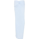 Gonna Zohra con arricciatura in azzurro the andamane - donna 