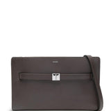 Borsa a spalla con logo in marrone Toteme - donna 