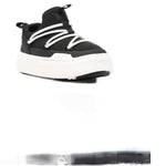 Stivaletti jr park low lace in nero e bianco 
