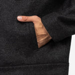 Giacca in lana con colletto classico in grigio Harris wharf london - uomo 