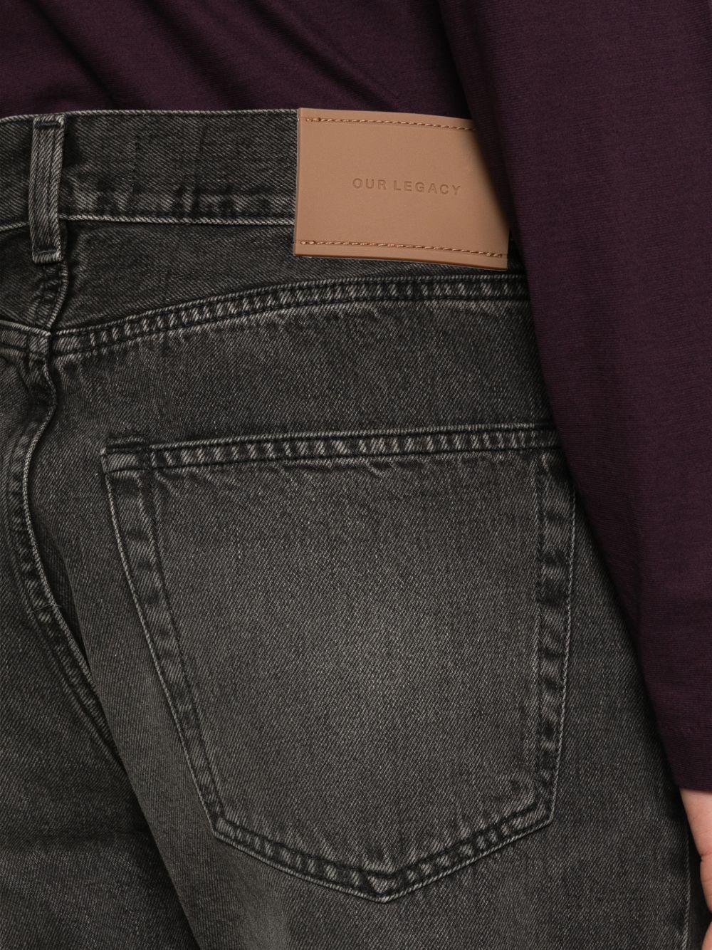 Jeans cinque tasche in grigio Our legacy - uomo 