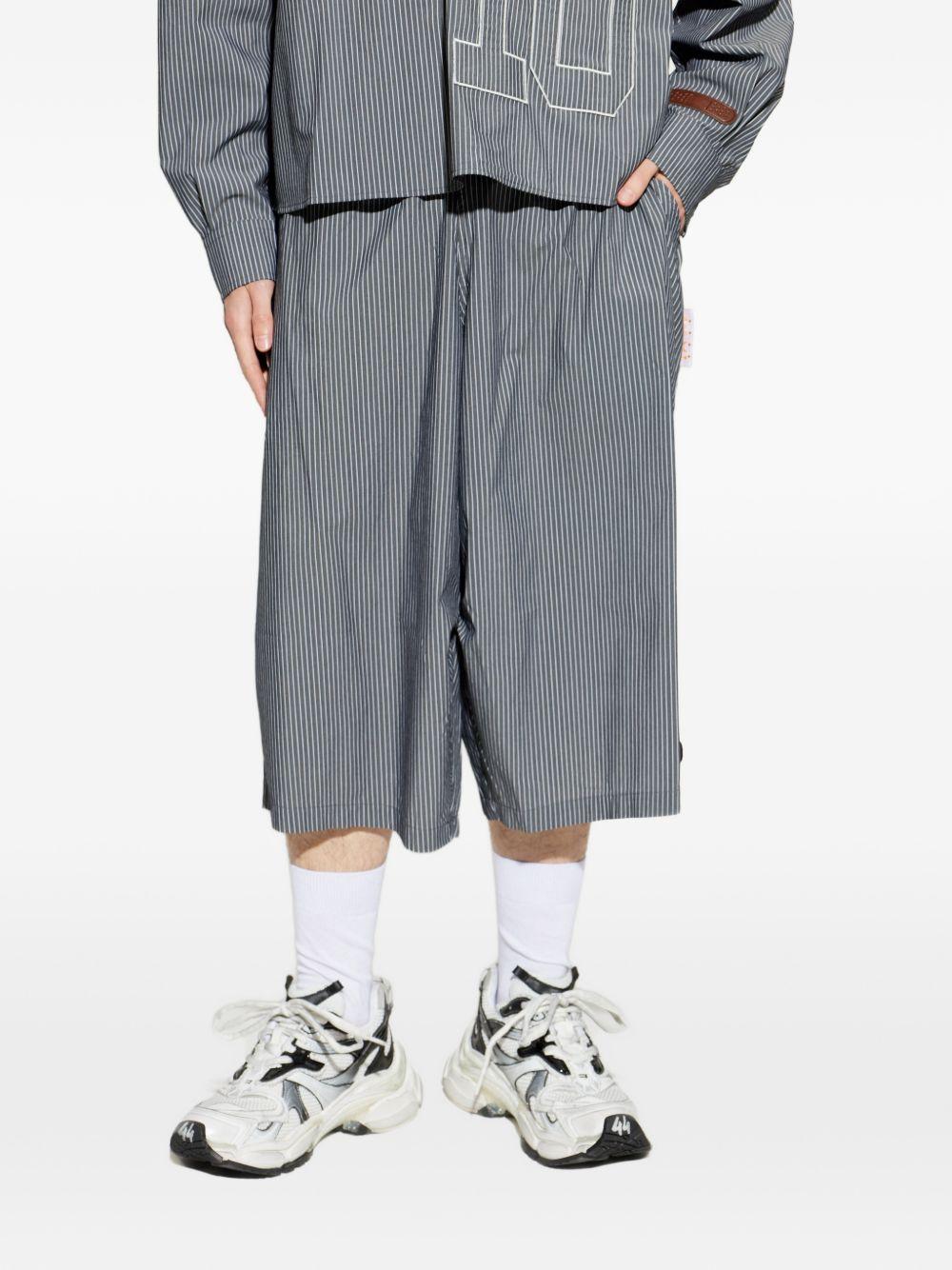 Pantaloni a righe in nero Pdf - uomo 