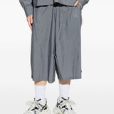Pantaloni a righe in nero Pdf - uomo 