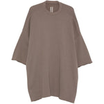 T-shirt Tommy T Sfrangiata in grigio Rick owens - uomo 