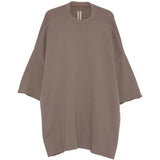 T-shirt Tommy T Sfrangiata in grigio Rick owens - uomo 
