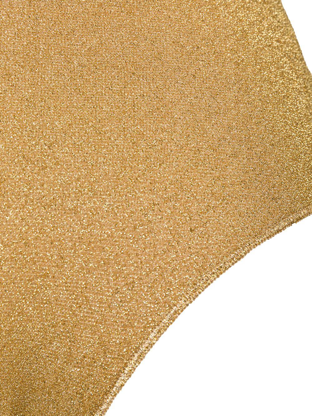 Bikini due pezzi Lumière in oro Oséree - donna 