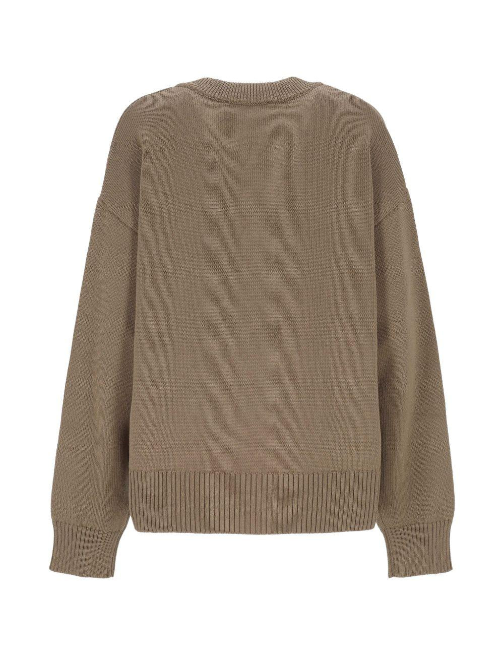 Cardigan ami de coeur in beige Ami paris - unisex 