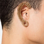 Ear cuff All-around in oro 
