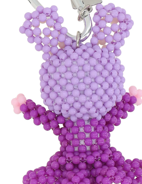 Portachiavi con perline coniglio Sad Jerboa in multicolore Chopova lowena - donna 